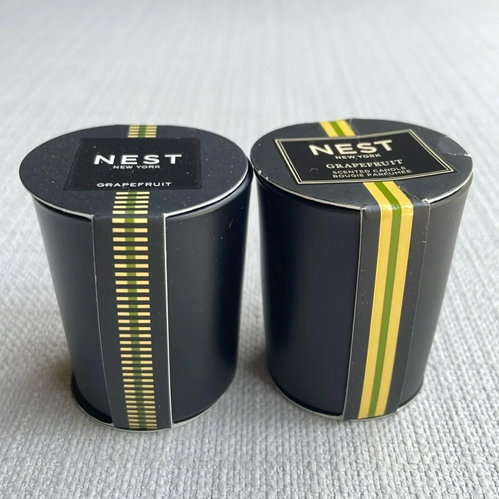NEST NEW YORK grapefruit candle mini set